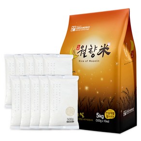 월향미 골든퀸 쌀 소포장, 상등급, 500g, 10개