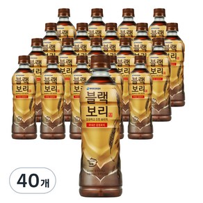 하이트진로 블랙보리 오리지널, 520ml, 40개