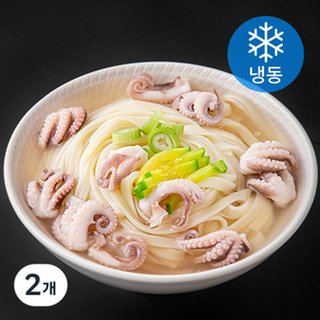 해물사령부 쫄깃한 쭈꾸미 칼국수 밀키트 (냉동), 450g, 2개