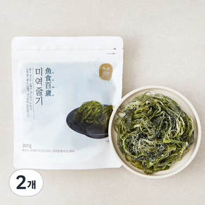 어식백세 미역줄기, 300g, 2개