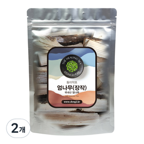 동이약초 국내산 엄나무 장작, 500g, 2개