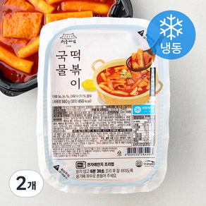 서울마님 국물 떡볶이 (냉동), 330g, 2개