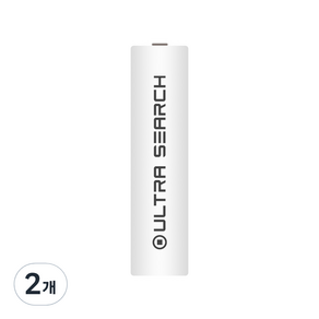 울트라서치 18650 보호회로 배터리 셀 3500mAh, 1개입, 2개