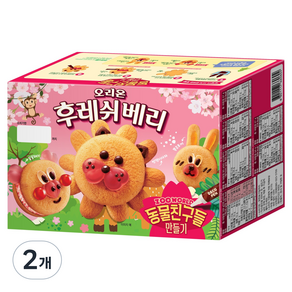 오리온 후레쉬베리 동물친구들 만들기 과자세트, 2개, 7종