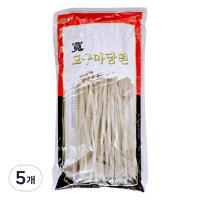 용차 넓은 고구마 당면, 5개, 300g