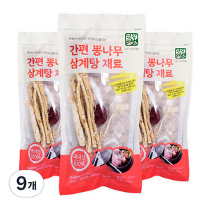 건강의벗 간편 뽕나무 삼계탕 재료, 100g, 9개