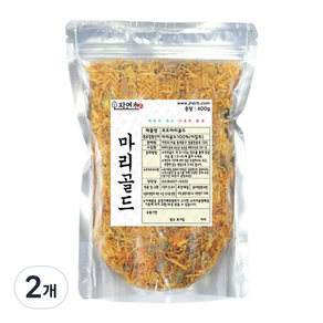 자연초 마리골드 꽃잎차, 400g, 1개입, 2개