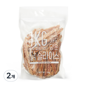 슈퍼츄 일킬로그램 가득 담은 강아지 육포 1kg