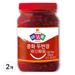 미달미 신호 중화 두반장, 580g, 2개