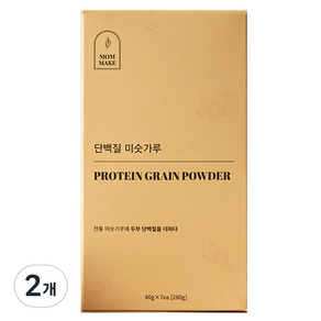 맘메이크 단백질 미숫가루 7p, 2개, 280g