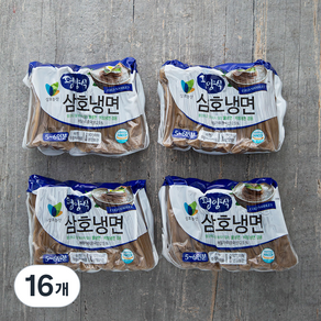 냉장_삼호농산 평양 냉면사리 5~6인분, 1kg, 16개