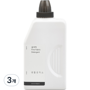 생활공작소 울세제 본품, 1.5L, 3개