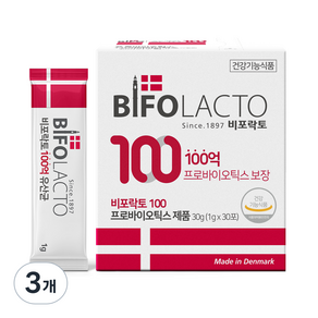 비포락토 100 유산균, 30g, 3개