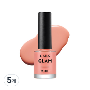 에뛰드 모디 글램 네일즈 9ml, 88호 줄리엣플뢰르, 5개