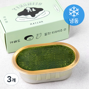 가배도 말차 티라미수 (냉동), 120g, 3개