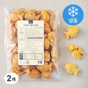 네추럴킹덤 우리쌀이 들어간 붕어빵 슈크림 (냉동), 800g, 2개