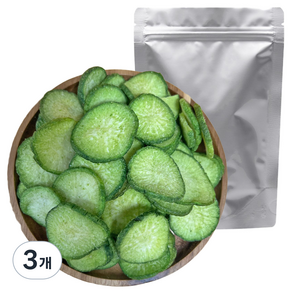 바삭바삭 건조 청무칩, 150g, 3개