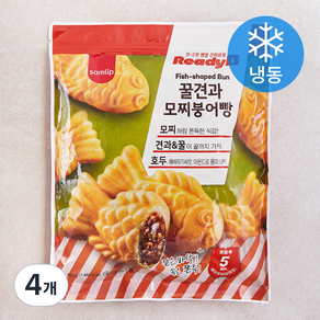 레디비 삼립 꿀견과 모찌붕어빵 (냉동), 70g, 8개입, 4개