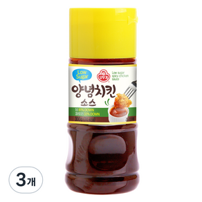 오뚜기 Low Suga 양념치킨 소스, 300g, 3개