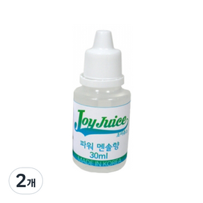 아로마조이 조이쥬스 슬라임 향료 30ml, 파워멘솔, 2개