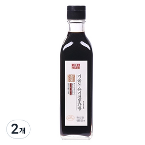 기순도전통장 유기전통간장, 2개, 300ml