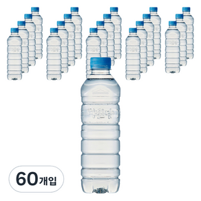 마신다 생수 무라벨, 500ml, 60개