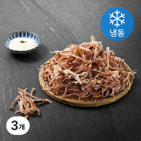 고래안주31 팩토리 구운참오징어 (냉동), 150g, 3개