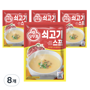 오뚜기 쇠고기 스프, 80g, 8개