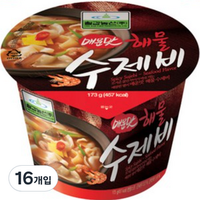 칠갑농산 해물수제비 매운맛