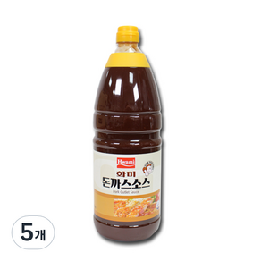 화미 돈까스소스, 1.85kg, 5개