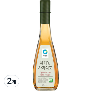 청정원 사과식초, 350ml, 2개