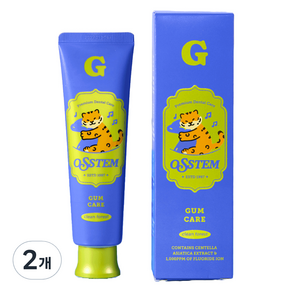 오스템파마 G 잇몸 케어 치약 클린포레스트향, 120g, 2개