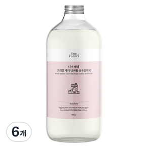 디어페넬 프레쉬 베리 딥퍼퓸 섬유유연제, 1L, 6개