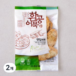 환공어묵 깻잎어묵, 200g, 2개