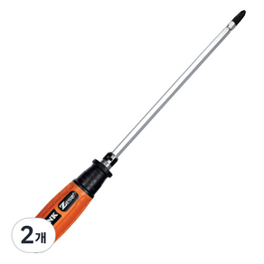 제스트 탱크 자석 양용 S2 함마 드라이버 Z-K2 5.0 5 x 150 mm, 2개