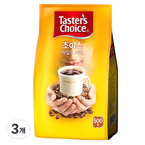 테이스터스초이스 마일드 모카 원두커피믹스, 500g, 1개입, 3개