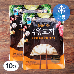 대림선 육즙가득 고기 왕교자 (냉동), 350g, 10개