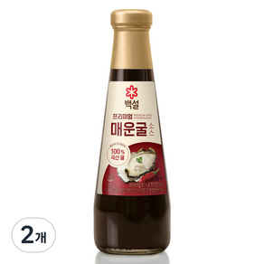 백설 프리미엄 매운굴 소스, 350g, 2개