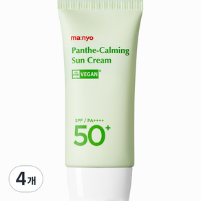 마녀공장 판테카밍 선크림 SPF50 PA++++, 50ml, 4개