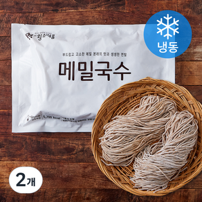 황소식품 메밀국수 (냉동), 2kg, 2개