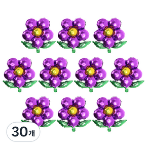 리빙다 꽃받침은박풍선(퍼플) 10개입, 퍼플, 30개