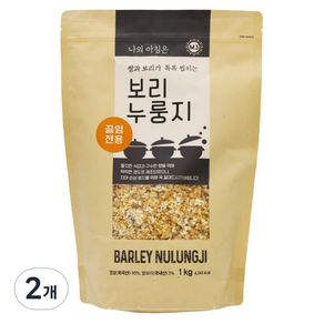 태광푸드 보리누룽지, 1kg, 2개