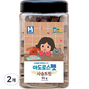 마도로스펫 반려동물 트릿, 사슴, 90g, 2개