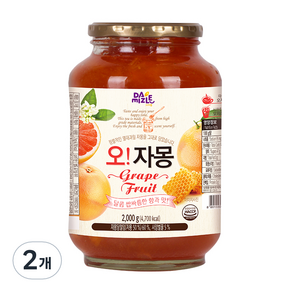 다미즐 오 자몽, 2kg, 1개입, 2개