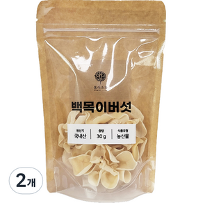 국내산 백목이버섯, 30g, 2개