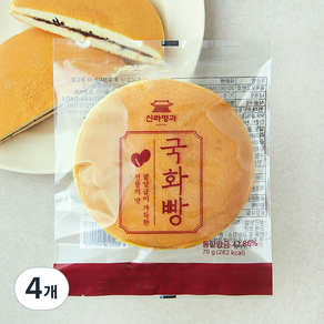 신라명과 국화빵, 70g, 1개입, 4개