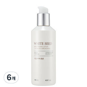 더페이스샵 화이트씨드 리얼 미백 로션, 145ml, 6개