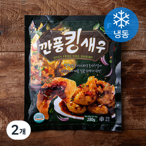 펀쿡 깐풍 킹새우 (냉동), 280g, 2개