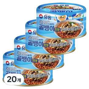 유동 골빔면 골뱅이, 95g, 20개