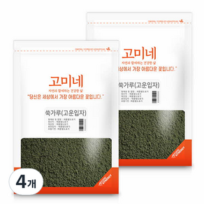 고미네 쑥가루 고운입자, 300g, 4개